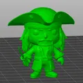 Mô Hình Jack Sparrow Funko POP! | Tượng 3D Cướp Biển Caribbean - Thumbnail 2