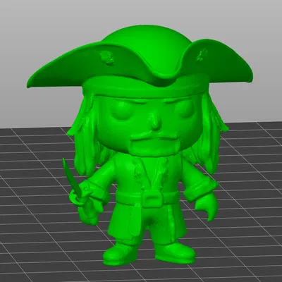 Mô Hình Jack Sparrow Funko POP! | Tượng 3D Cướp Biển Caribbean