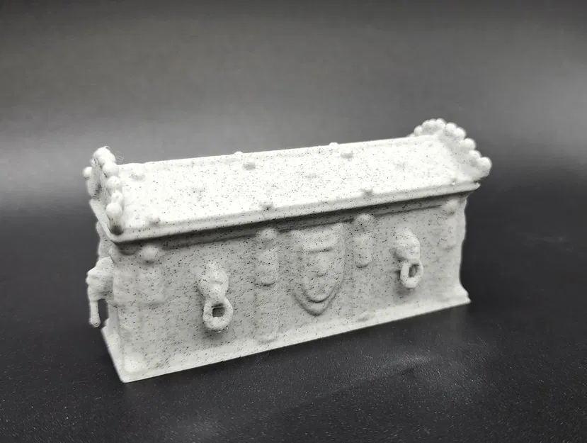 Mô Hình Quan Tài Mini Trang Trí "Fancy Sarcophagus" Cho Game Nhập Vai - Image 1