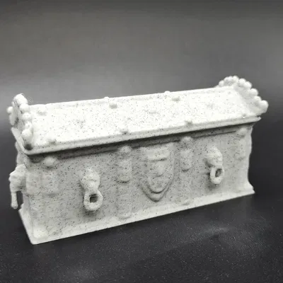 Mô Hình Quan Tài Mini Trang Trí "Fancy Sarcophagus" Cho Game Nhập Vai