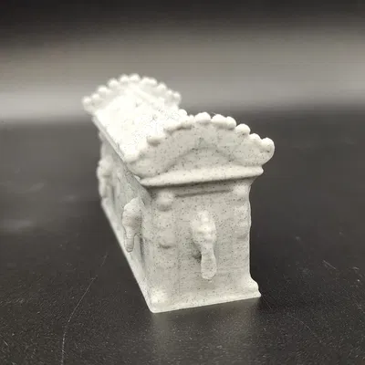 Mô Hình Quan Tài Mini Trang Trí "Fancy Sarcophagus" Cho Game Nhập Vai