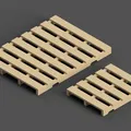 Mô Hình Pallet O Gauge Tỷ Lệ 1/48 Siêu Chi Tiết - Thumbnail 1
