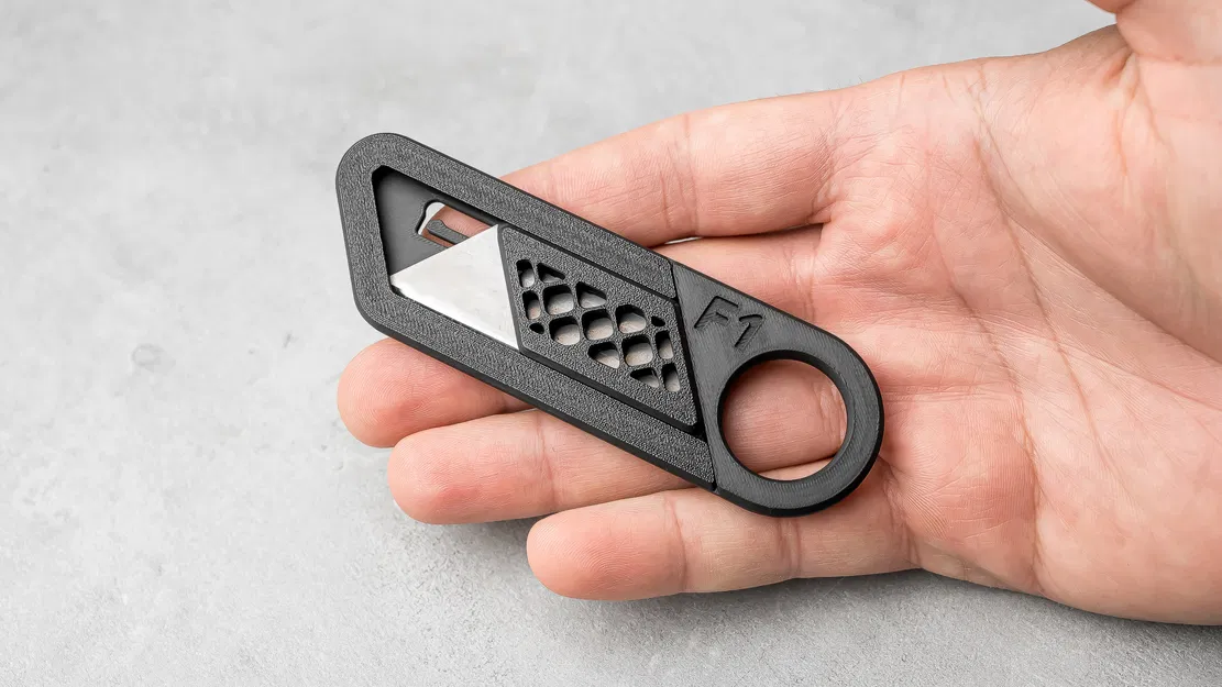 Utility Knife - F1 Gen.2 (Dao rọc giấy nhẹ, an toàn lưỡi nâng cao) - Image 1