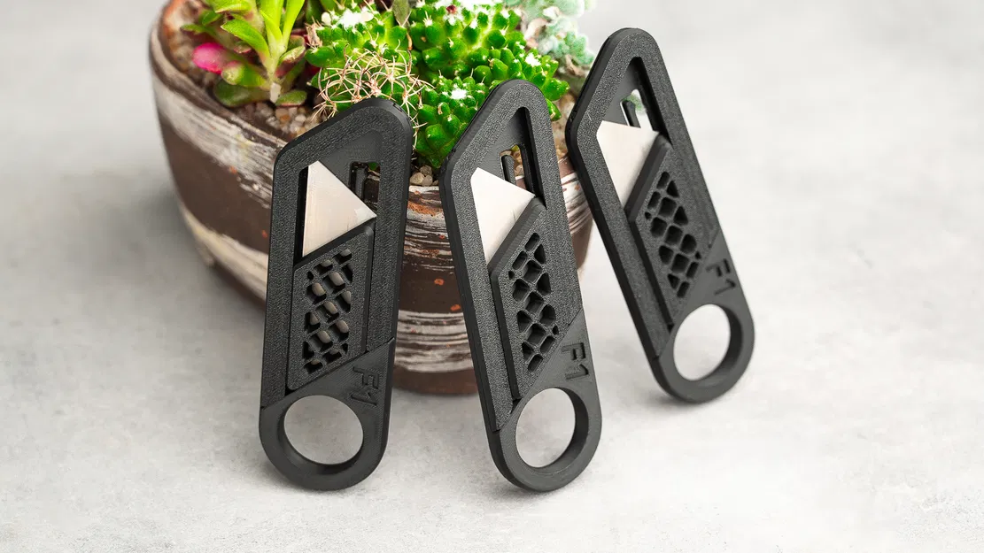 Utility Knife - F1 Gen.2 (Dao rọc giấy nhẹ, an toàn lưỡi nâng cao) - Image 5