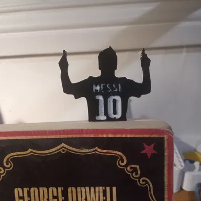 Kẹp Sách Hình Messi 3D - Dấu Ấn Cầu Thủ Cho Fan Bóng Đá