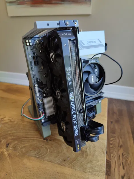 Vỏ PC Open Frame mATX - Image 2