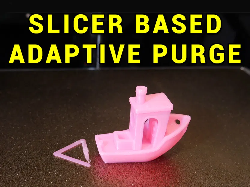 Adaptive purge cho mọi máy in 3D bằng slicer variables - Image 1