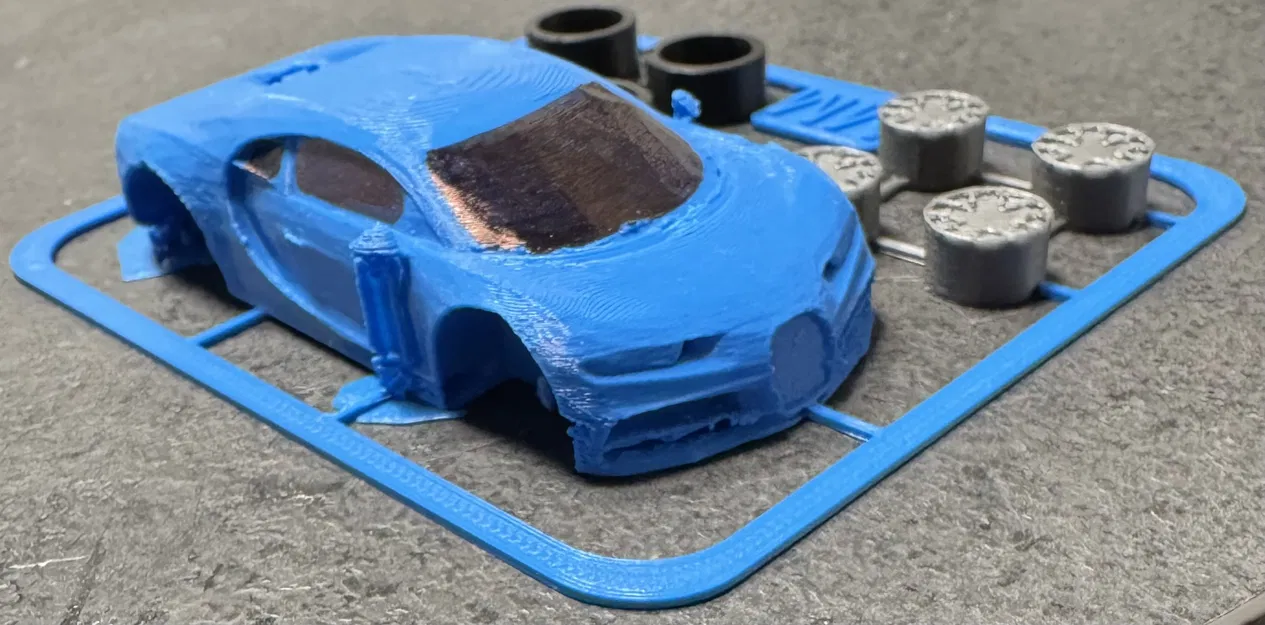 Bugatti Chiron kit card - Image 2