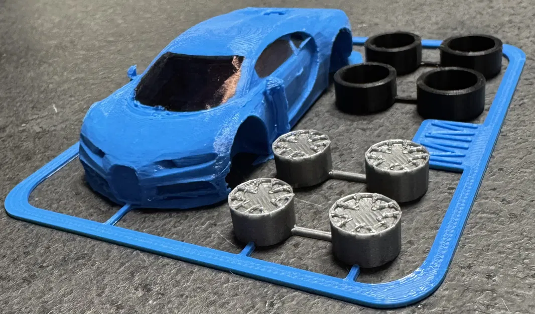 Bugatti Chiron kit card - Image 3