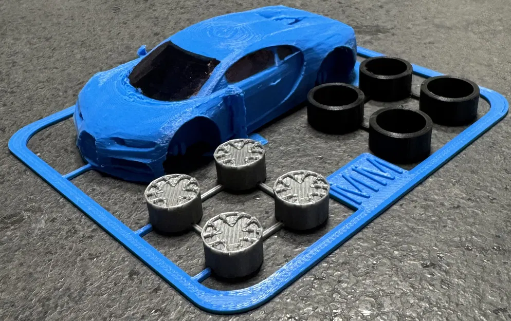 Bugatti Chiron kit card - Image 7