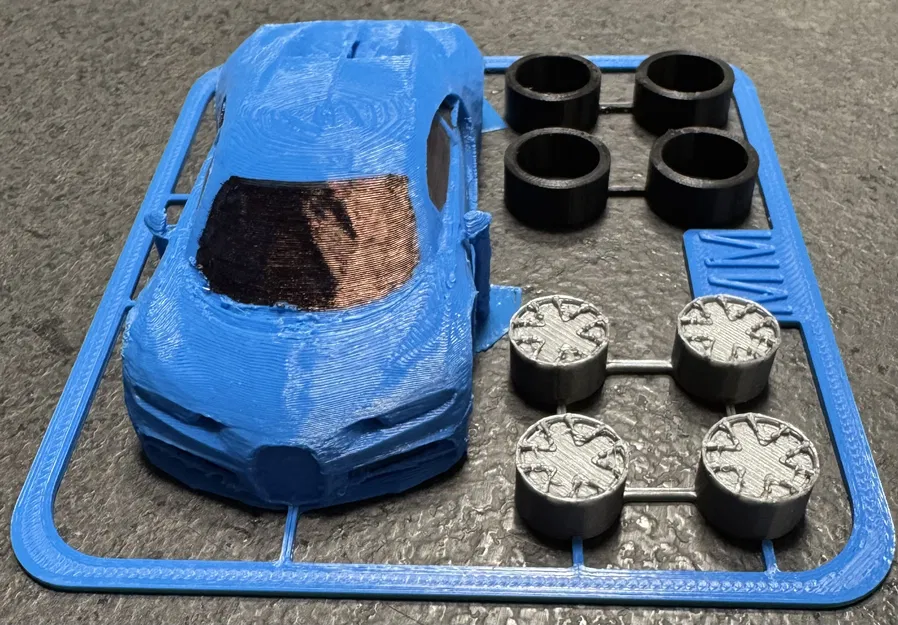 Bugatti Chiron kit card - Image 8