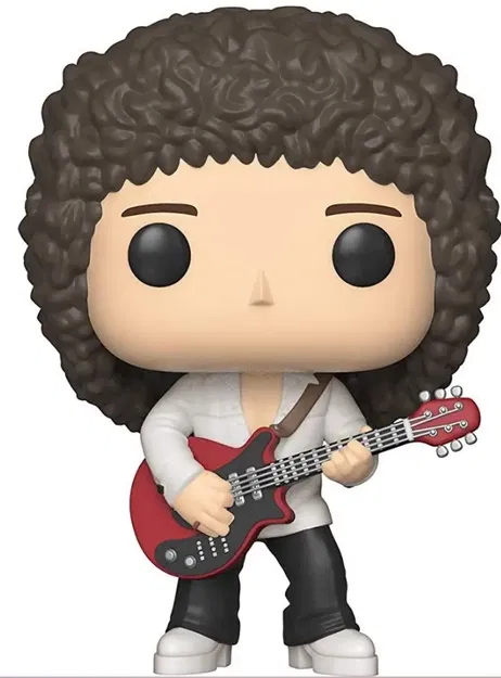 Mô Hình Brian May Queen Funko POP! In 3D Độc Đáo - Image 1