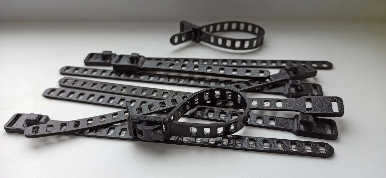 Dây rút nhựa tái sử dụng in 3D từ TPU - Image 1