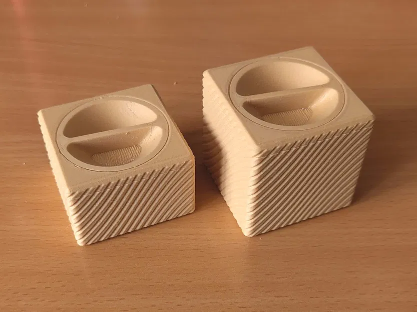 Hộp vuông (Square Box) trang trí với nắp vặn PIP - Image 3