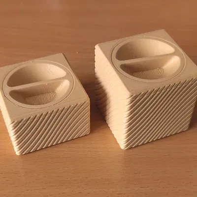 Hộp vuông (Square Box) trang trí với nắp vặn PIP