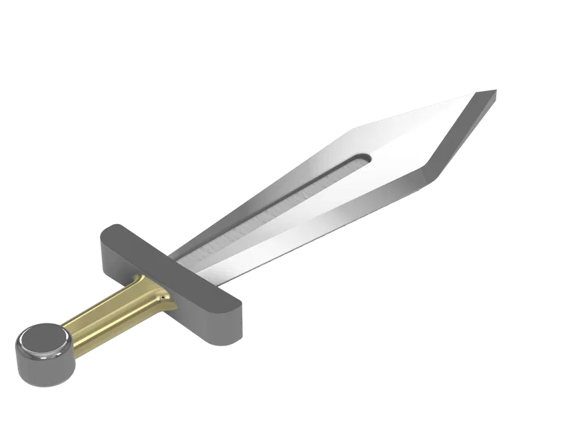 Mô Hình Thanh Kiếm 3D Sắc Sảo - File STL Dễ In - Image 1