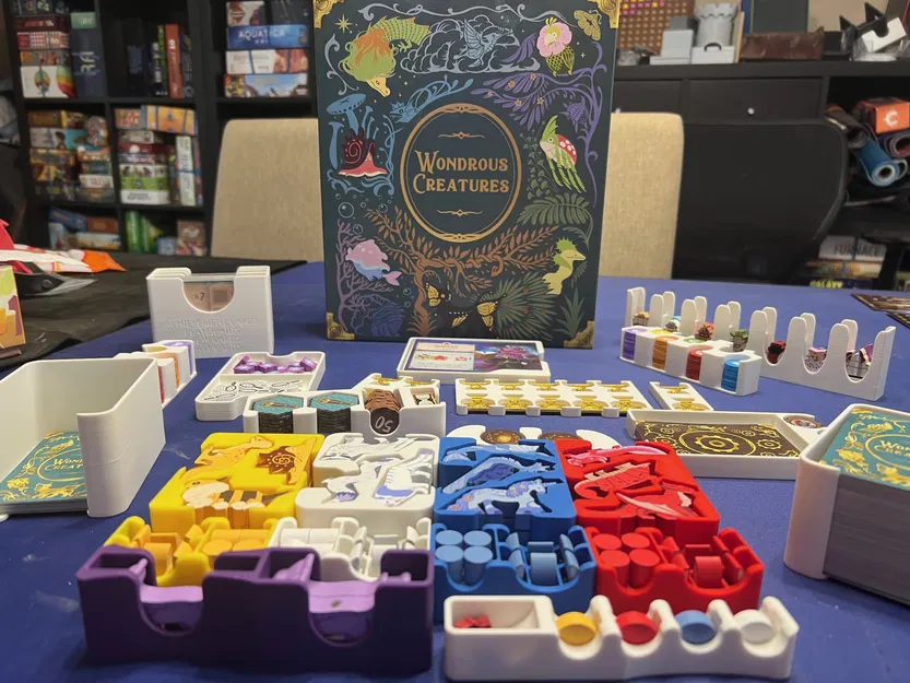 UPDATED V2.0 Wondrous Creatures - Insert & Organizer Chức Năng - Image 1