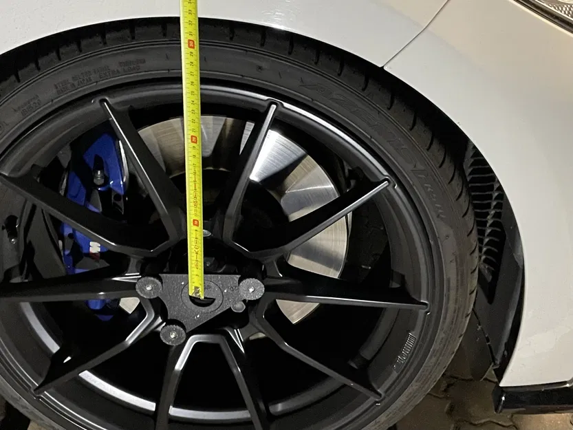 Dụng cụ đo ride height (từ tâm bánh xe lên vè) - Image 1