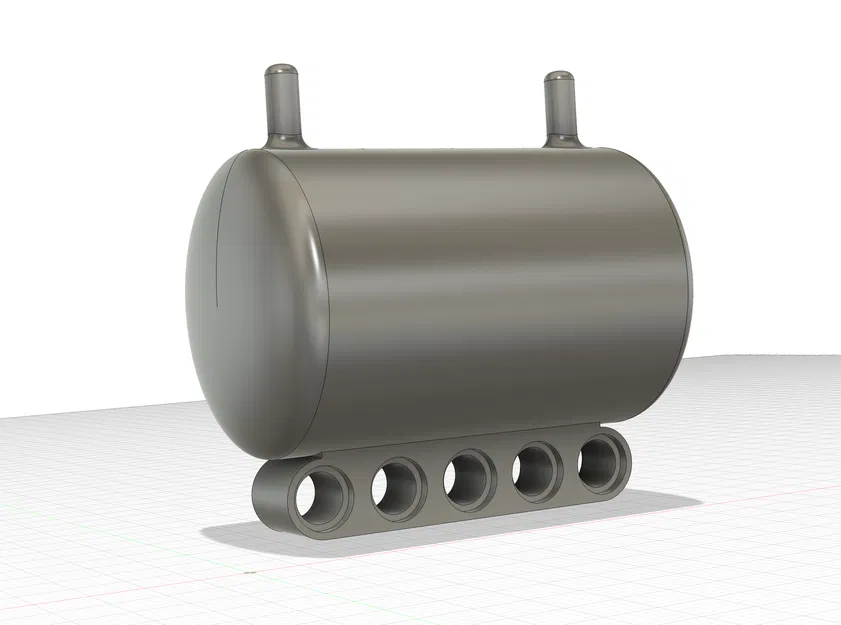 Bình chứa khí Lego Technic Pneumatic Air Tank - Image 2