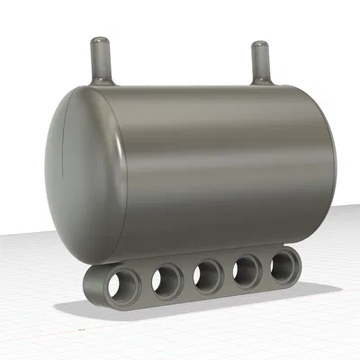 Bình chứa khí Lego Technic Pneumatic Air Tank