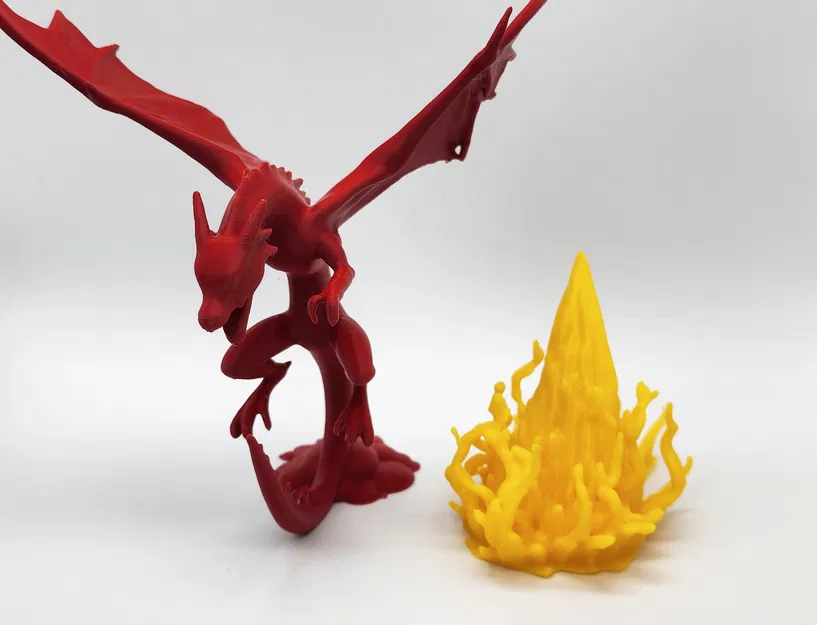 Rồng Phun Lửa (2 Mảnh) – Fire-breathing Dragon 2 Pieces - Image 2