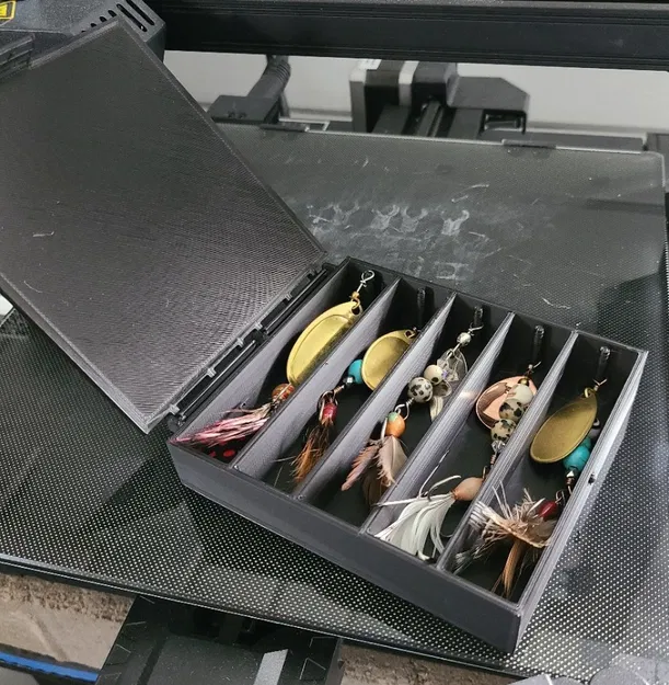 Hộp đựng spinner câu cá (Fishing Spinner Box) - Image 4