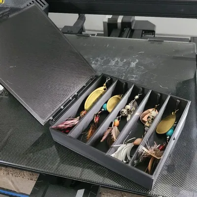 Hộp đựng spinner câu cá (Fishing Spinner Box)