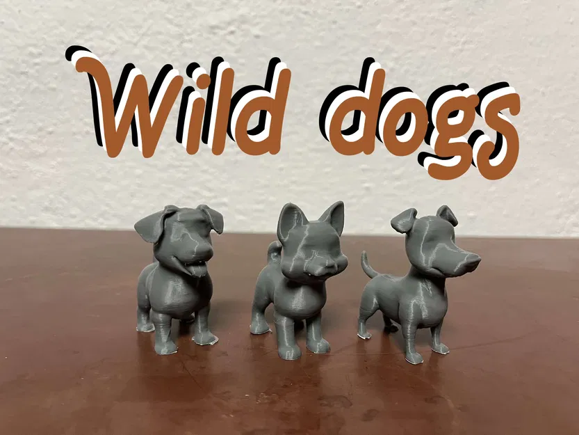 Chó hoang dễ thương - Image 1