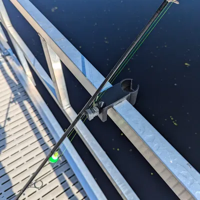 Giá đỡ cần câu cá 3D kẹp bến tàu, phao nổi tiện lợi