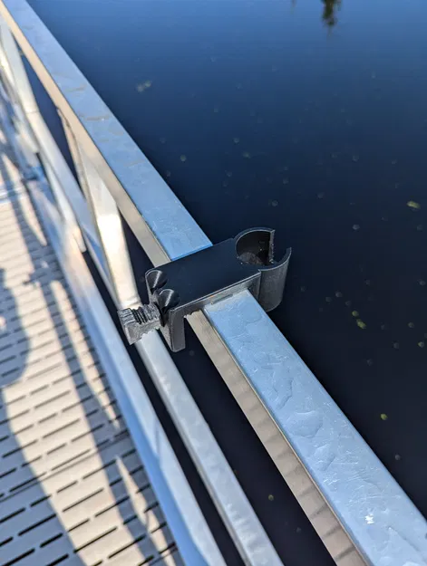 Giá đỡ cần câu cá 3D kẹp bến tàu, phao nổi tiện lợi - Image 4