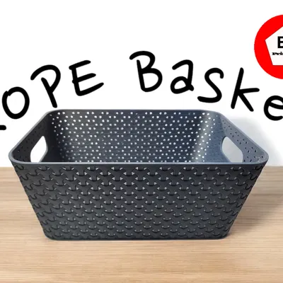 Giỏ Đan Dây 3D - Rổ Đựng Đồ Trang Trí Tiện Lợi