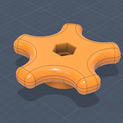 Núm vặn sao Low Profile – dùng bulông/đai ốc 1/4"x20