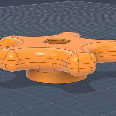 Núm vặn sao Low Profile – dùng bulông/đai ốc 1/4"x20