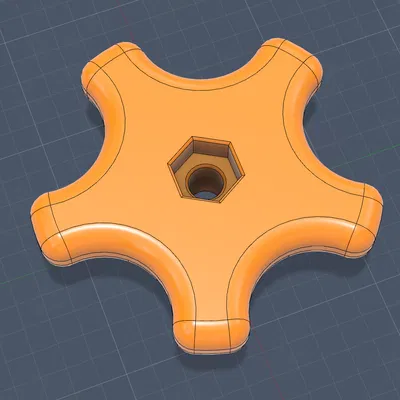 Núm vặn sao Low Profile – dùng bulông/đai ốc 1/4"x20