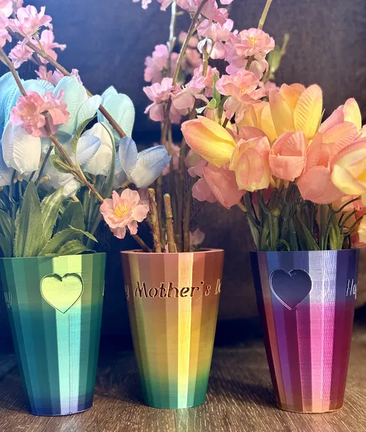Bình hoa Ngày của Mẹ (Mother's Day vase) - Image 2