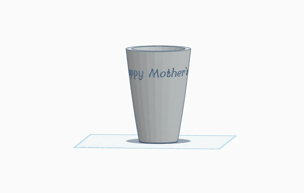 Bình hoa Ngày của Mẹ (Mother's Day vase) - Image 3