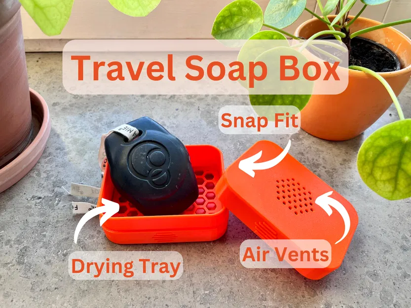 Hộp đựng xà phòng du lịch (Travel Soap Box) - Image 1