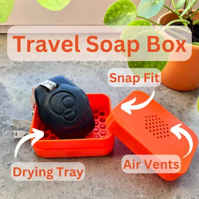 Hộp đựng xà phòng du lịch (Travel Soap Box)