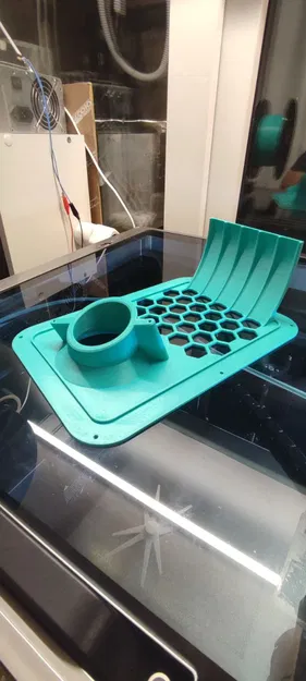 Nắp Sau (Rear Cover) Qidi Plus 4 cho quạt 7530 - Image 6