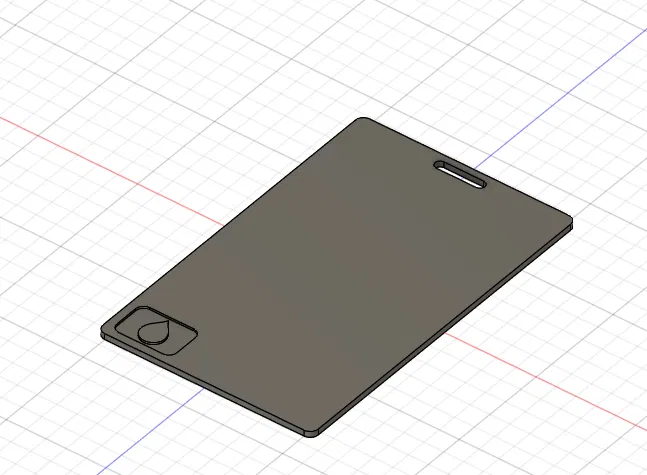 Thẻ ID Lumon Industries - Mô hình 3D "Severance" - Image 1