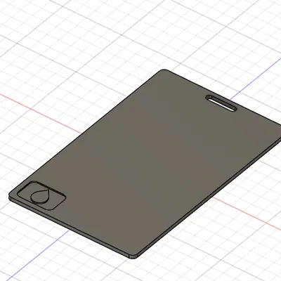 Thẻ ID Lumon Industries - Mô hình 3D "Severance"