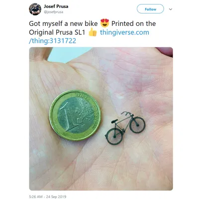 Xe đạp nữ tỉ lệ H0 (1:87) cho mô hình đường sắt