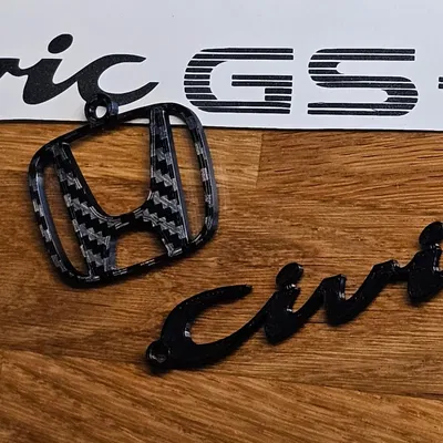 Móc Khóa Honda Civic 90s - Quà Tặng Độc Đáo Cho Fan Xe Hơi