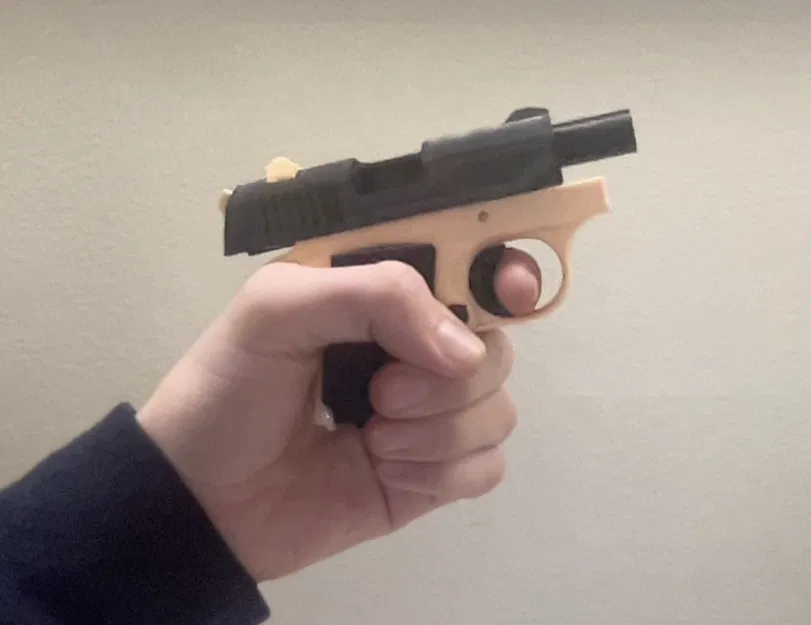 Stress shot mini 1911 và gravity knife (đồ fidget) - Image 3