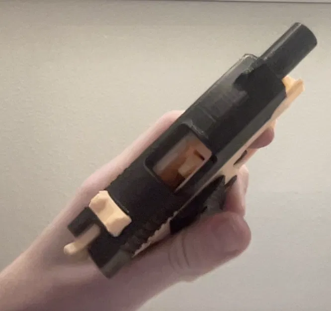 Stress shot mini 1911 và gravity knife (đồ fidget) - Image 4