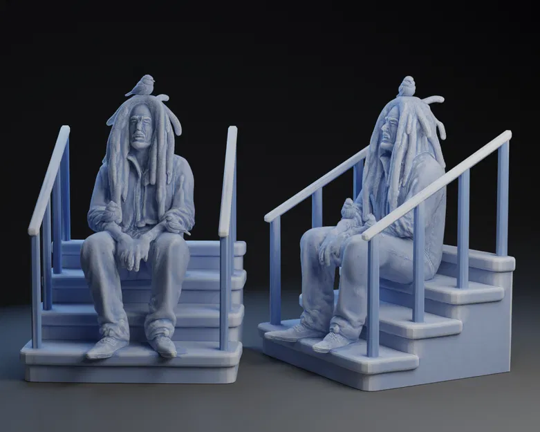 Tượng Bob Marley: 3 Little Birds - Image 1