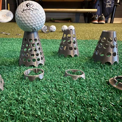 Sim Golf Tee--Driver #2