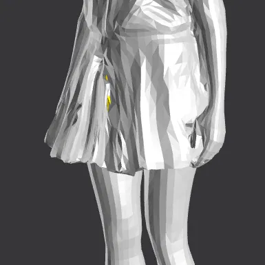 Mô Hình Cô Gái Trẻ Thanh Lịch - Vật Trang Trí 3D Độc Đáo