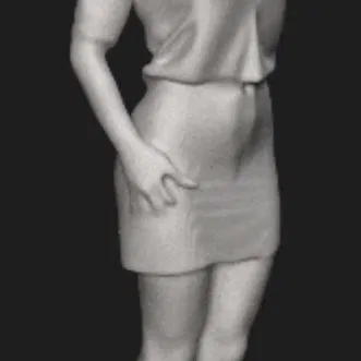 Mô Hình Nhân Vật Người Phụ Nữ Thổ Nhĩ Kỳ Low Poly