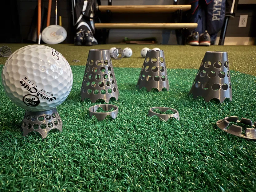 Sim Golf Tees-Woods - Image 3